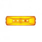 10 LED "GLO" Rectangular Clearance/Marker Light - Amber LED/Amber Lens