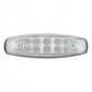 10 LED Reflector Rectangular Clearance/Marker Light - Amber LED/Clear