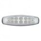 10 LED Reflector Rectangular Clearance/Marker Light - Amber LED/Clear