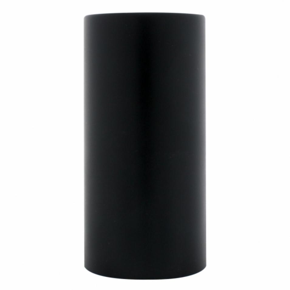 33mm x 4 1/4 Black Tall Cylinder Nut Cover - Thread-On Nut Covers