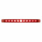 11 LED 17" Stop Turn & Tail Light Bar - Red LED/Red Lens
