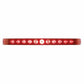 11 LED 17" Stop Turn & Tail Light Bar - Red LED/Red Lens