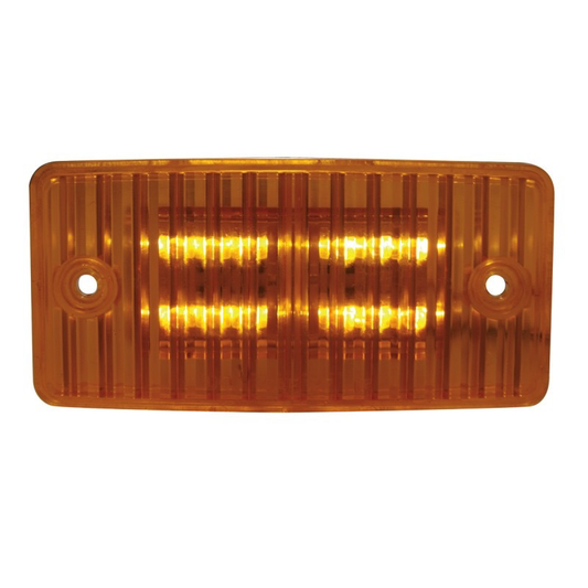 12 LED Freightliner Cab Light - Amber LED/Amber Lens