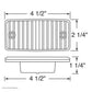 12 LED Freightliner Cab Light - Amber LED/Amber Lens Lighting & Accessories