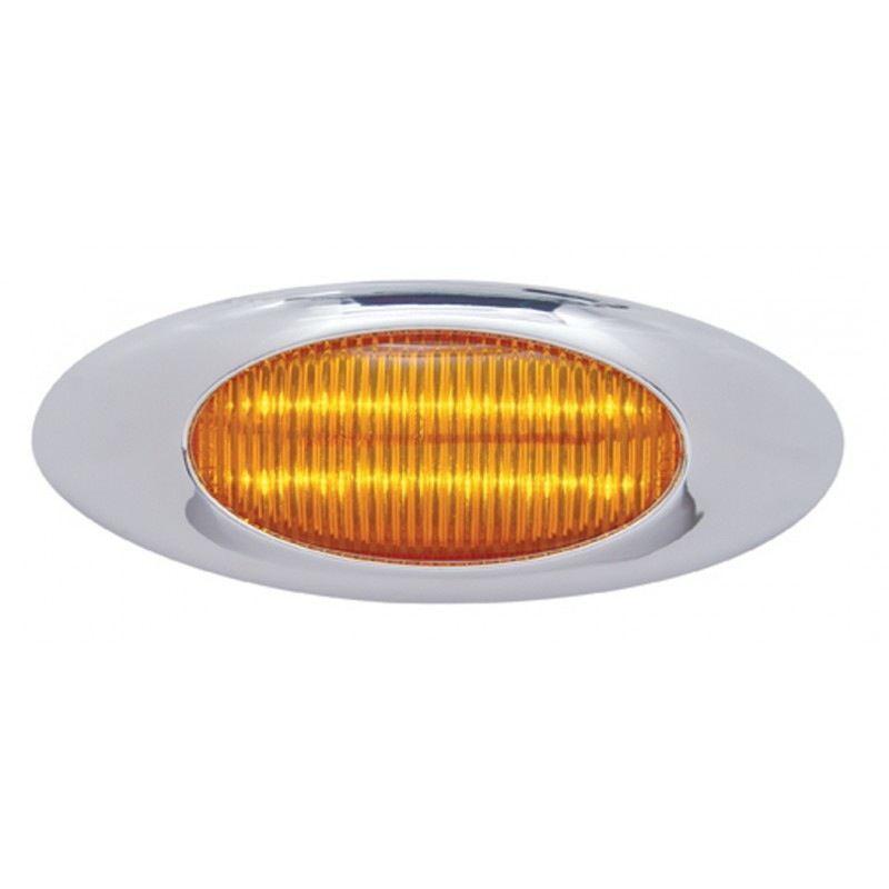 12 Led Phantom I Clearance/marker Light - Amber Led/amber Lens Lighting & Accessories