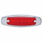 12 LED Reflector Rectangular Clearance/Marker Light - Red LED/Red Lens