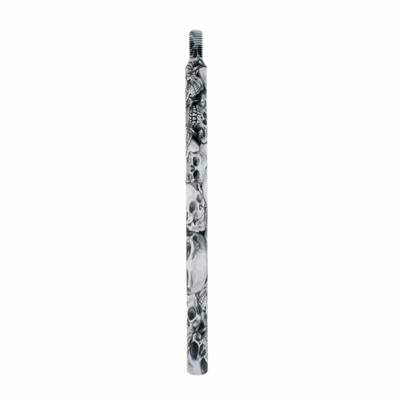 12" Shifter Shaft Extension - Skull Pattern Wrapped