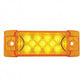13 Amber LED Rectangular Reflector Clearance/Marker Light - Amber Lens