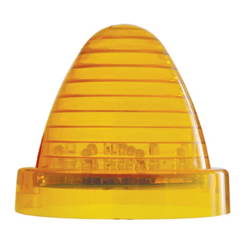 13 Led Beehive Truck-Lite Style Cab Light - Amber Led/amber Lens Lighting & Accessories