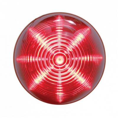 13 LED 2 1/2" Beehive Clearance/Marker Light - Red LED/Red Lens