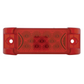 13 Led Reflector Rectangular Clearance/marker Light - Red Led/red Lens Lighting & Accessories