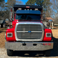 13" Visor Ford L8000,L9000 Stainless Steel