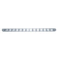 14 Led 12 Auxiliary Strip Light - White Led/clear Lens Cab Interior
