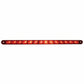 14 LED 12'' Sequential Auxiliary/Utility Light Bar - Red LED/Red Lens