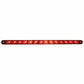 14 LED 12" Sequential Auxiliary/Utility Light Bar - Red LED/Red Lens