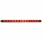 14 LED 12" Sequential Light Bar Only - Red LED/Red Lens