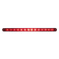 14 Led 12 Sequential Light Bar W/ Chrome Bezel - Red Led/red Lens Lighting & Accessories