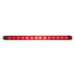 14 Led 12 Sequential Light Bar W/ Chrome Bezel - Red Led/red Lens Lighting & Accessories