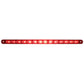 14 LED 12" Stop, Turn & Tail Light Bar Only - Red LED/Red Lens.