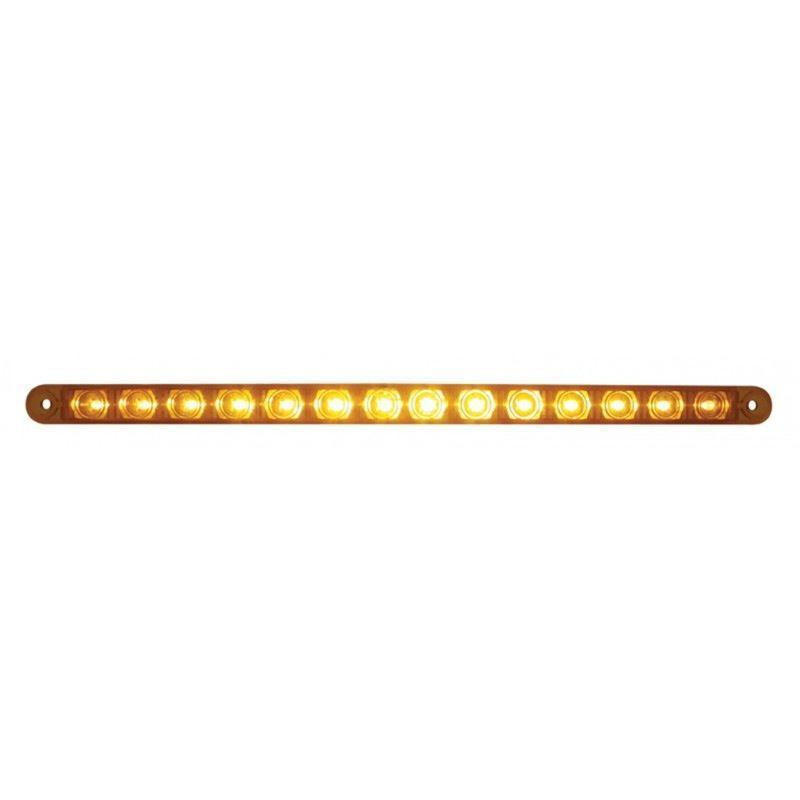 14 Led 12 Turn Signal Light Bar - Amber Led/amber Lens Lighting & Accessories