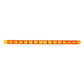 14 LED 12" Turn Signal Light Bar - Amber LED/Amber Lens (Bulk)