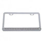 14 LED Light Bar License Frame - Amber LED/Clear Lens