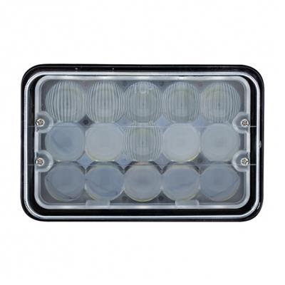 15 High Power LED Off-Road Projection Rectangular 4" x 6" Light