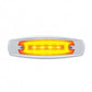 16 LED "GLO" Rectangular Clearance/Marker Light W/ Bezel - Amber