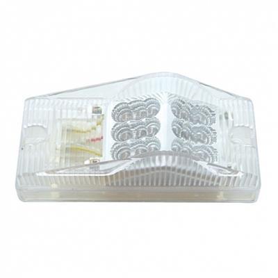 18 LED Freightliner Reflector Turn Signal - Amber LED/Clear Lens.