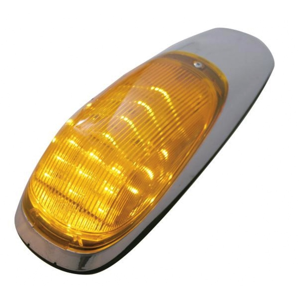 19 Led Grakon 2000 Cab Light - Amber Led/amber Lens Lighting & Accessories