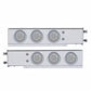 2 1/2" Bolt Pattern Stainless Steel Spring Loaded Mud Flap Hanger Light