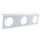 2 1/2" Stainless Light Bracket w/ Flange - 3 Hole