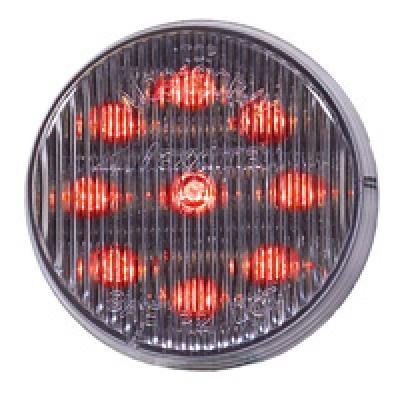 2" Clear/ Red Round Clearance Marker Light LED