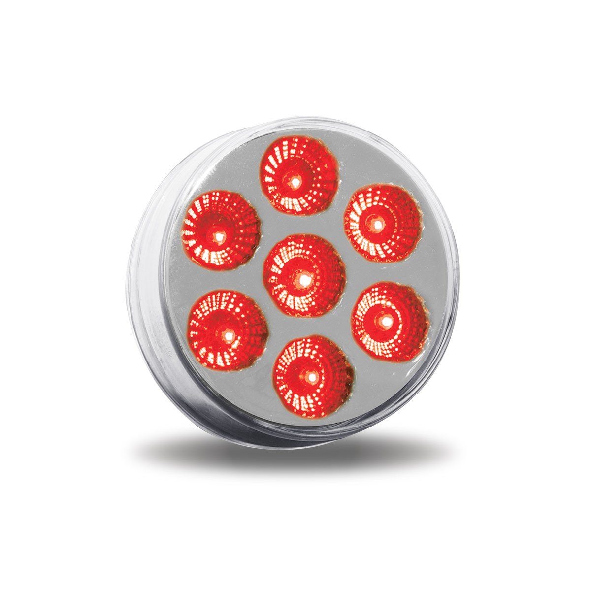 2" Dual Revolution Red/White LED (7 Diodes)