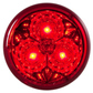 2" Star LED Marker Light Red/Red Lens
