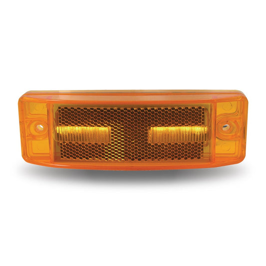 2" x 6" Amber Reflectorized Marker LED Trailer Light (8 Diodes)
