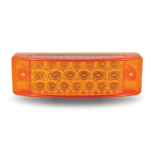 2" x 6" Rectangular Amber LED (20 Diodes)