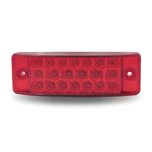 2" x 6" Rectangular Red LED (20 Diodes)
