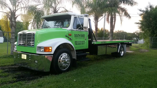 20” Chrome Bumper (International 4700) Wrap Around, Fog, And 8 Hidden Light Holes