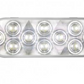 20 LED 6" Oval Back-Up White LED Light - Competition Series