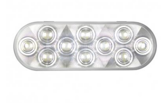 20 LED 6" Oval Back-Up White LED Light - Competition Series