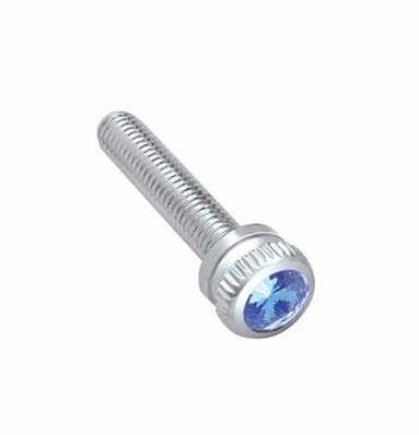 2002 Kenworth Dash Screw With Blue Crystal (6 Pack)