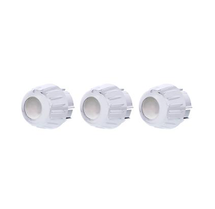 2006+ Kenworth Outer A/C Control Knob Set (3-Pack)