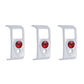 2006 + Kenworth Rocker Switch Cover Red Diamond (3-pack)