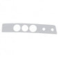 2006 + Kenworth Stainless A/C Dash Panel Trim