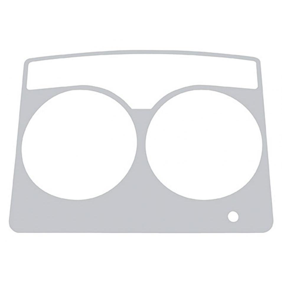 2006+ Kenworth Stainless Speed/Tachometer Dash Panel Trim Cab Interior