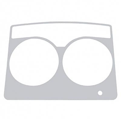 2006 + Kenworth Stainless Speed/Tachometer Dash Panel Trim