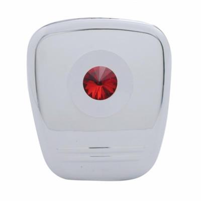 2006+ Peterbilt Diagnostic Plug Cover - Red Diamond