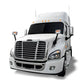 2008 + Freightliner Cascadia Grille with Bug Screen - Chrome