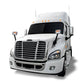 2008 + Freightliner Cascadia Grille with Bug Screen - Chrome